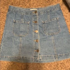 Jean skirt